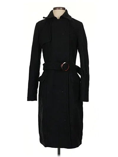 Pre-owned Express Coat In Black