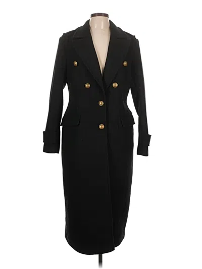 Pre-owned Express Coat In Black