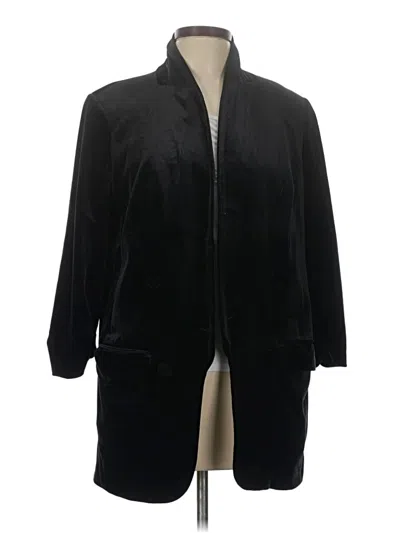 Pre-owned Express Coat In Black