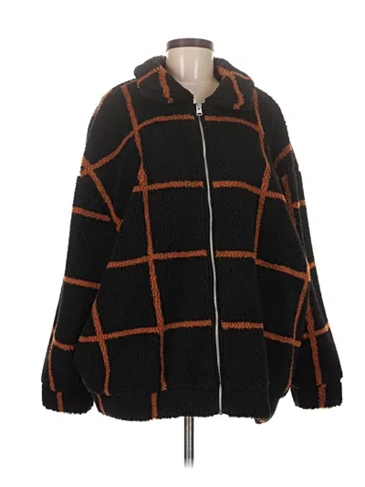 Pre-owned Express Coat In Black