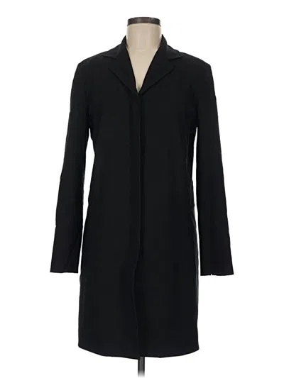 Pre-owned Express Coat In Black