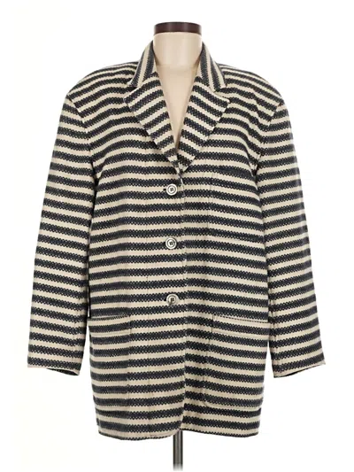 Pre-owned Express Coat In Gray