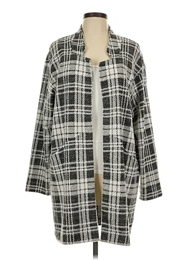 Pre-owned Express Coat In Gray