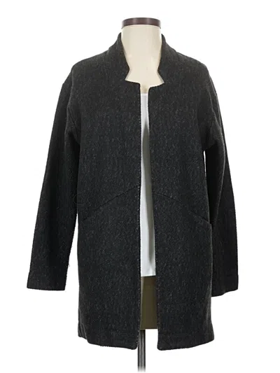 Pre-owned Express Coat In Gray