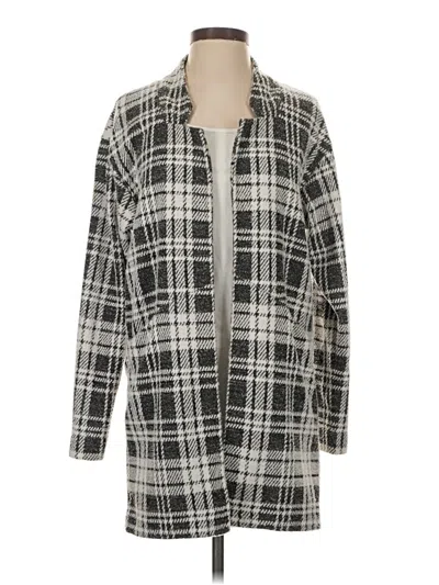 Pre-owned Express Coat In Gray
