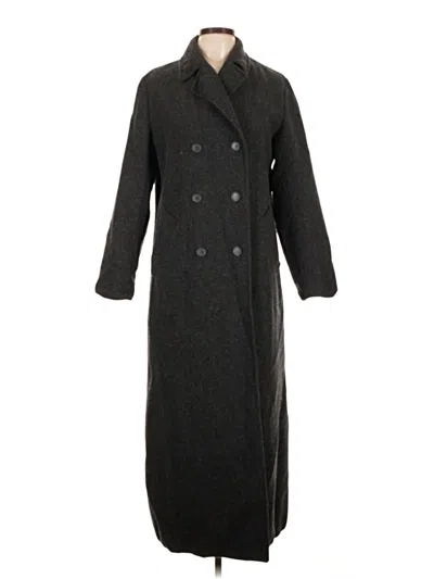 Pre-owned Express Coat In Gray