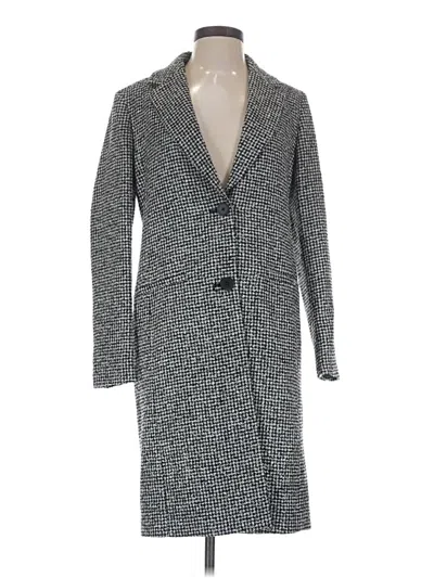 Pre-owned Express Coat In Gray