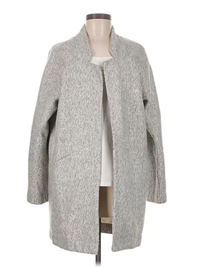 Pre-owned Express Coat In Gray