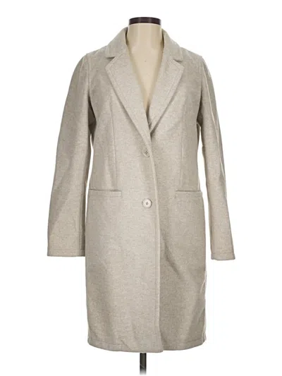 Pre-owned Express Coat In Gray