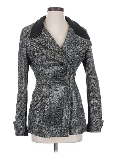 Pre-owned Express Coat In Gray