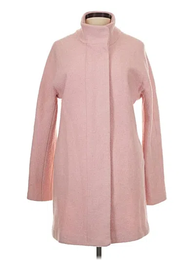 Pre-owned Express Coat In Pink
