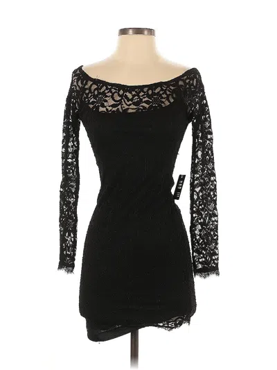 Pre-owned Express Cocktail Dress In Black