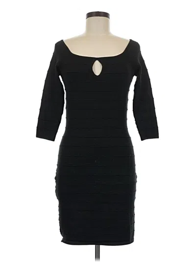 Pre-owned Express Cocktail Dress In Black