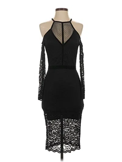 Pre-owned Express Cocktail Dress In Black