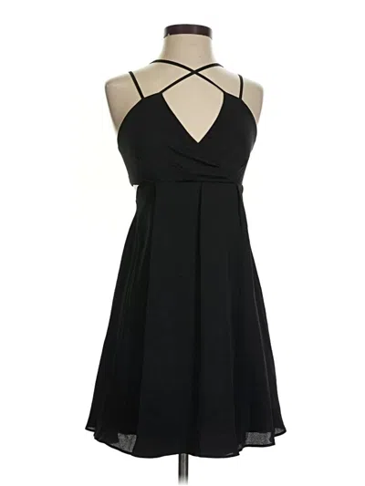 Pre-owned Express Cocktail Dress In Black