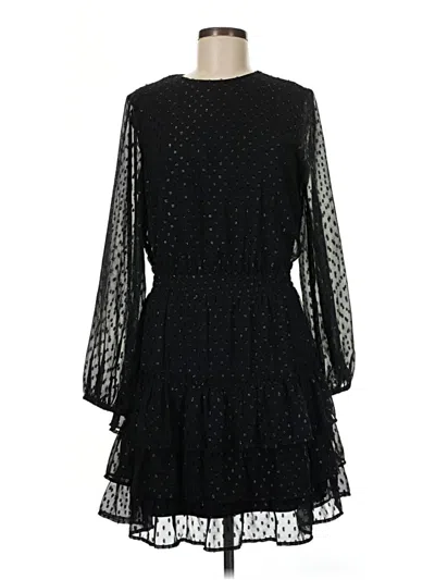 Pre-owned Express Cocktail Dress In Black