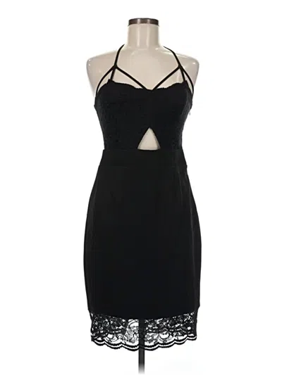 Pre-owned Express Cocktail Dress In Black