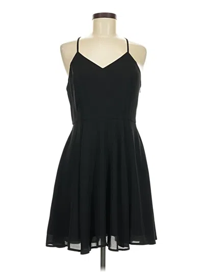 Pre-owned Express Cocktail Dress In Black