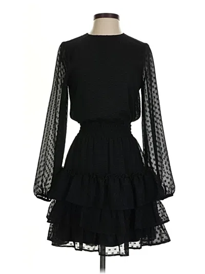 Pre-owned Express Cocktail Dress In Black