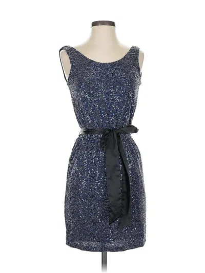 Pre-owned Express Cocktail Dress In Blue