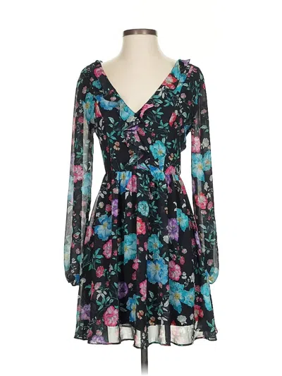 Pre-owned Express Cocktail Dress In Blue