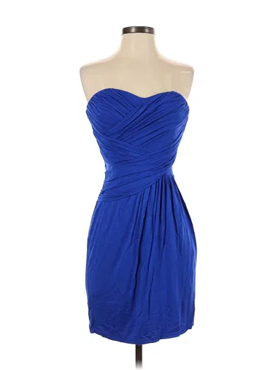 Pre-owned Express Cocktail Dress In Blue
