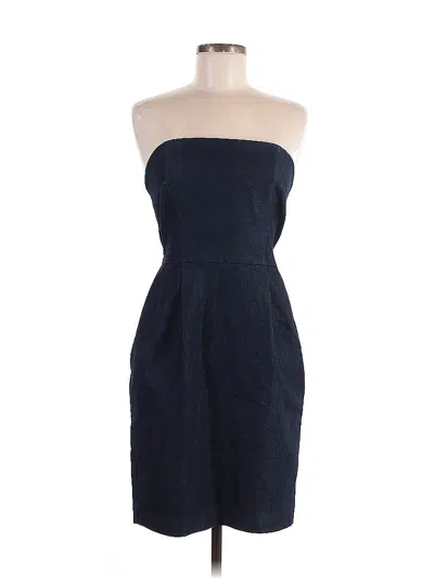 Pre-owned Express Cocktail Dress In Blue