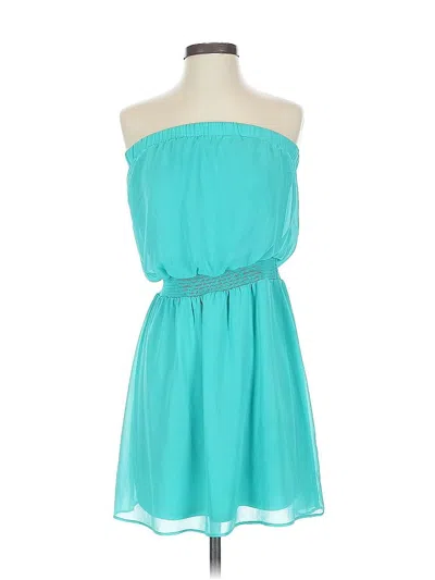 Pre-owned Express Cocktail Dress In Blue