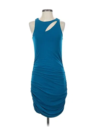Pre-owned Express Cocktail Dress In Blue