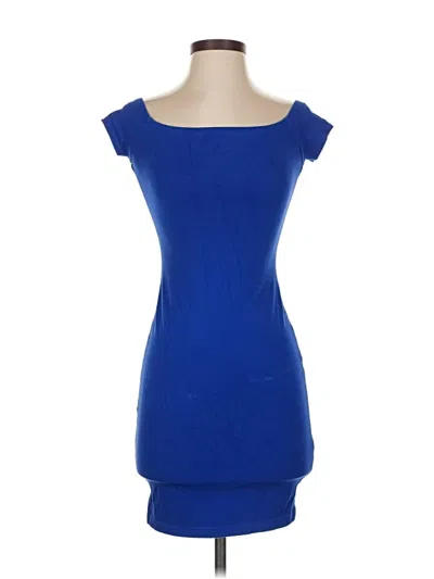 Pre-owned Express Cocktail Dress In Blue