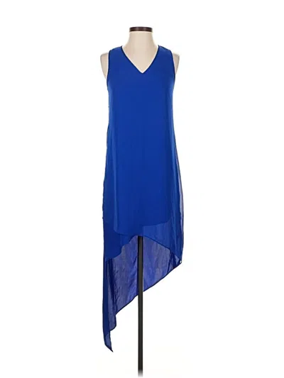 Pre-owned Express Cocktail Dress In Blue