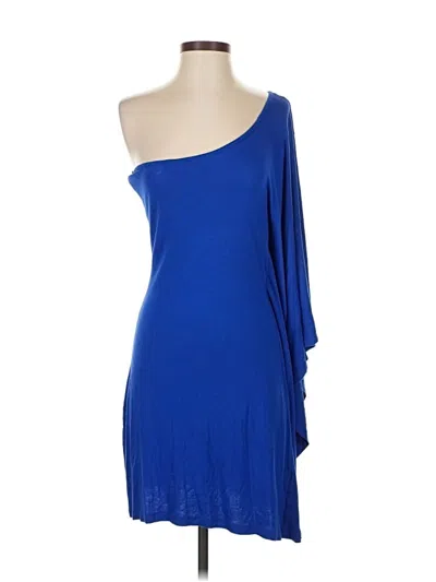 Pre-owned Express Cocktail Dress In Blue