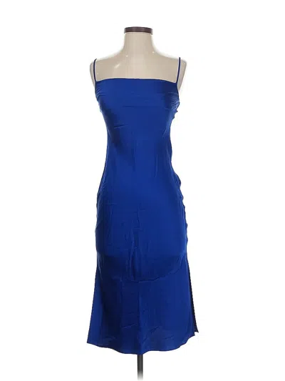 Pre-owned Express Cocktail Dress In Blue
