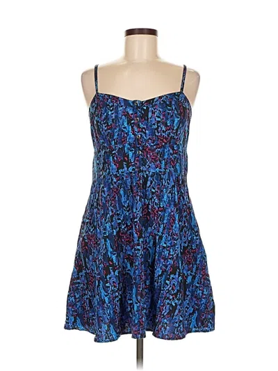 Pre-owned Express Cocktail Dress In Blue