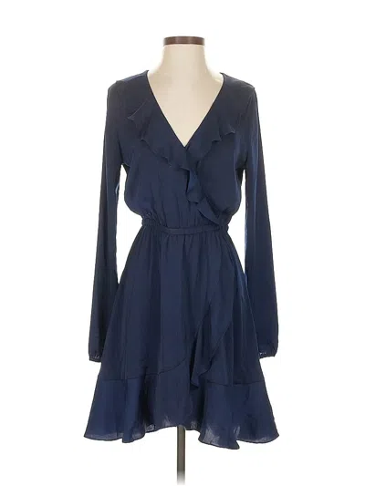 Pre-owned Express Cocktail Dress In Blue