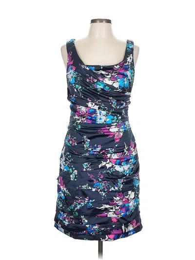 Pre-owned Express Cocktail Dress In Blue