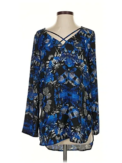 Pre-owned Express Cocktail Dress In Blue