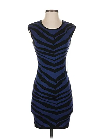 Pre-owned Express Cocktail Dress In Blue
