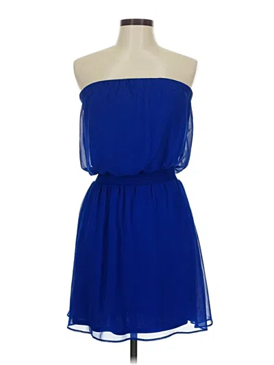 Pre-owned Express Cocktail Dress In Blue