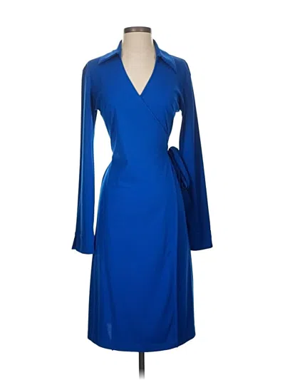 Pre-owned Express Cocktail Dress In Blue
