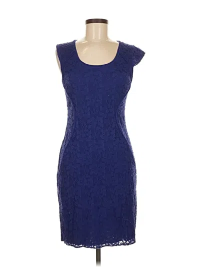 Pre-owned Express Cocktail Dress In Blue