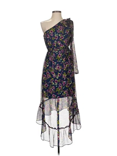 Pre-owned Express Cocktail Dress In Blue