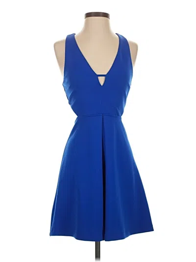 Pre-owned Express Cocktail Dress In Blue