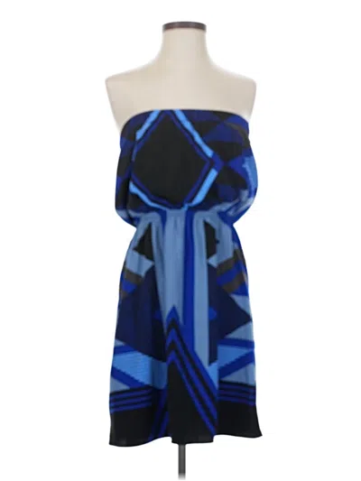 Pre-owned Express Cocktail Dress In Blue