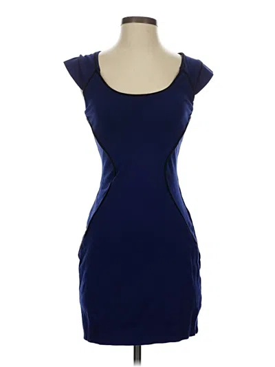 Pre-owned Express Cocktail Dress In Blue