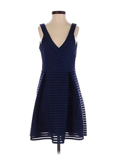 Pre-owned Express Cocktail Dress In Blue