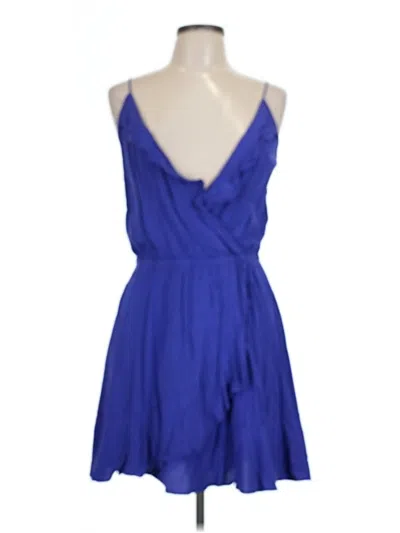 Pre-owned Express Cocktail Dress In Blue
