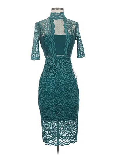 Pre-owned Express Cocktail Dress In Blue