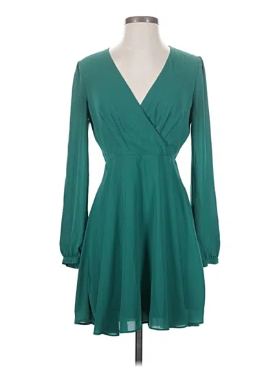 Pre-owned Express Cocktail Dress In Blue