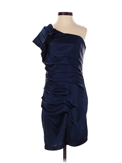 Pre-owned Express Cocktail Dress In Blue